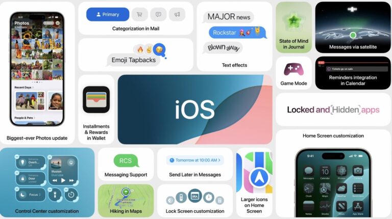 Apple Announces iOS 18 for iPhone with Customizable Home Screen, New Control Center, Ability to Lock Apps, More