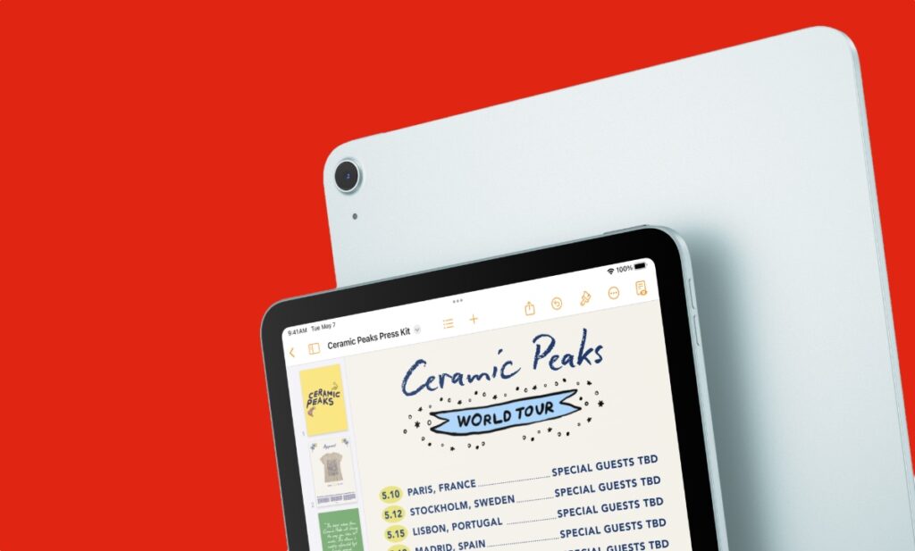 Set 80% charge limit on M2 iPad Air and M4 iPad Pro.