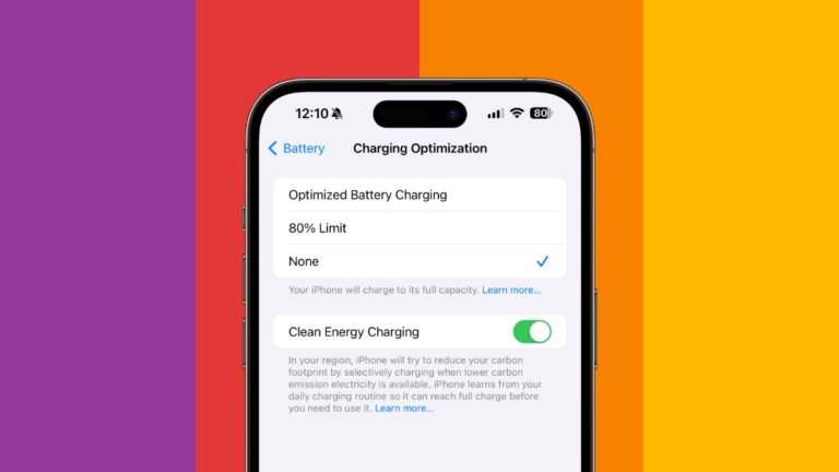 Here’s When You Shouldn’t Use iPhone’s ‘Optimized Battery Charging’ Feature