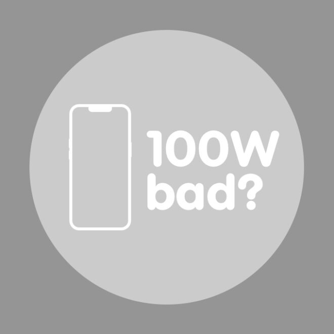 Will a 100W USB-C Charger Damage my iPhone?