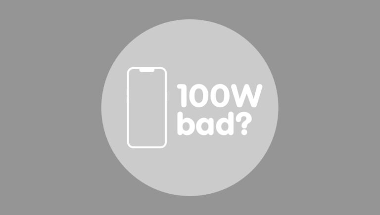 Will a 100W USB-C Charger Damage my iPhone?