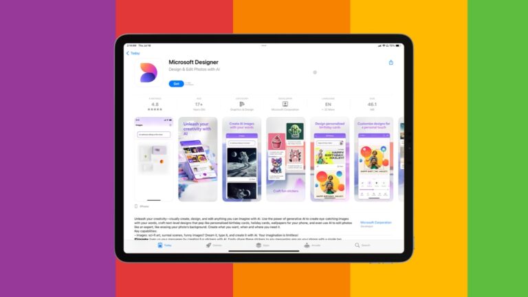 Microsoft Designer with AI Image Creation Arrives on iPhone