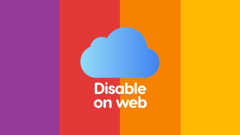 How to Disable iCloud on the Web and Secure Your Data
