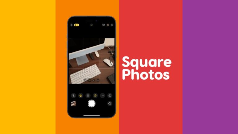 How to Take Square or 16:9 Photos on iPhone
