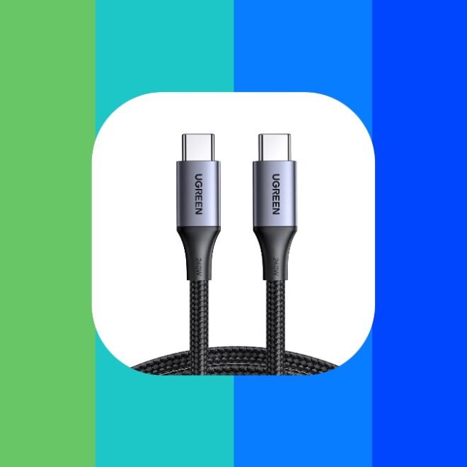 UGREEN 240W USB-C Cable for $13.99 Only