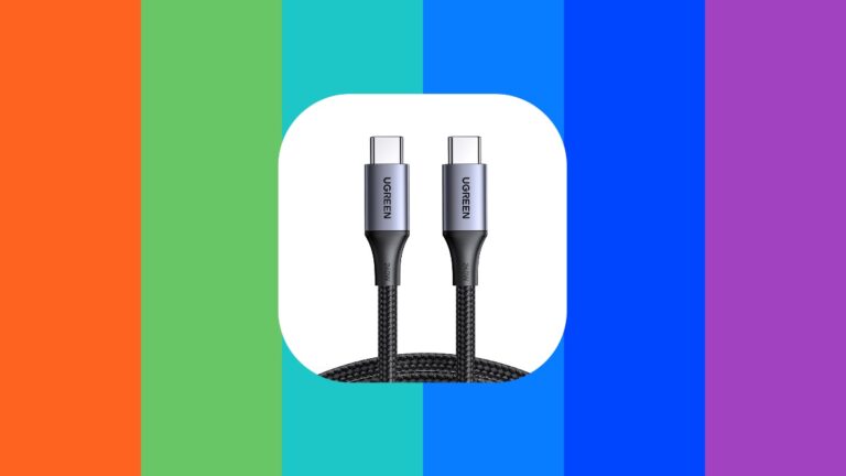 UGREEN 240W USB-C Cable for $13.99 Only