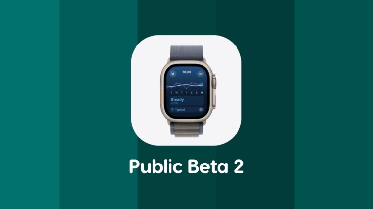 Download watchOS 11 Public Beta 2 for Apple Watch
