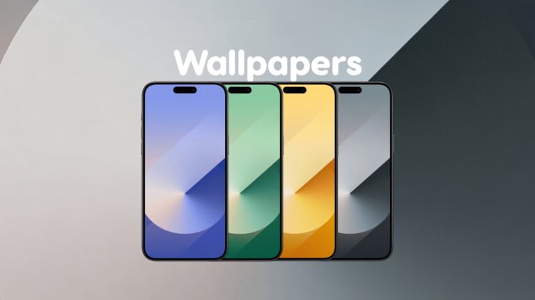 Download Galaxy Z Fold 6 and Flip 6 Wallpapers for iPhone