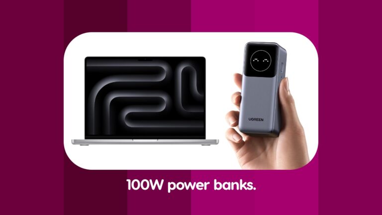 Best 100W USB-C Power Banks for 14-inch MacBook Pro