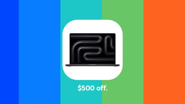 Save $500 on Apple’s 16-inch MacBook Pro with M3 Pro