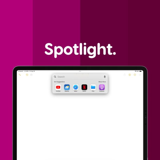 Best Hack to Access Spotlight Search Anywhere on iPad