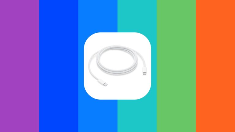 Save $5 on Apple’s Official 240W USB-C Charging Cable