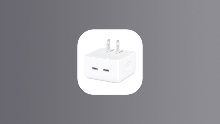 Save $19 on Apple’s 35W Dual USB-C Port Charger
