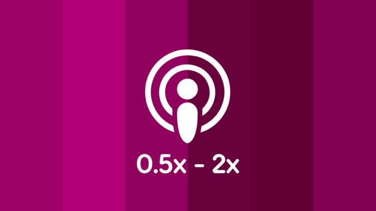 How to Adjust Playback Speed in Apple Podcasts