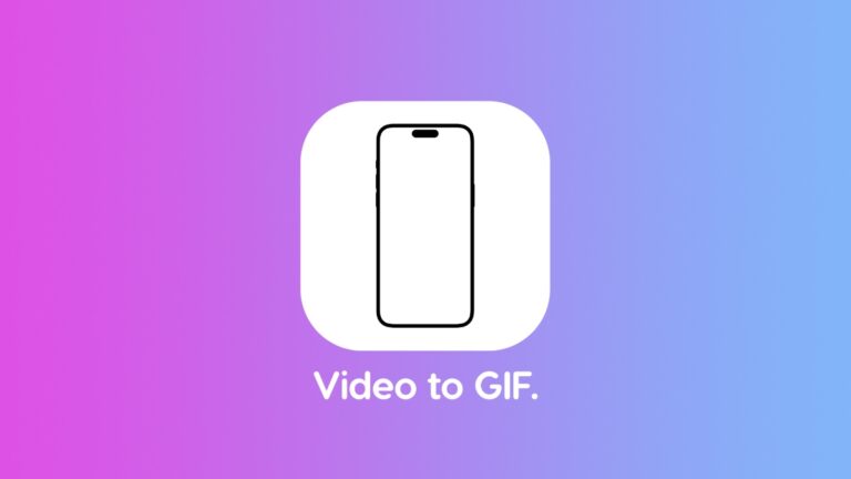 How to Convert Video to GIF on iPhone or iPad
