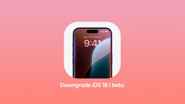 Downgrade iOS 18.1 Beta to iOS 17 on iPhone and iPad