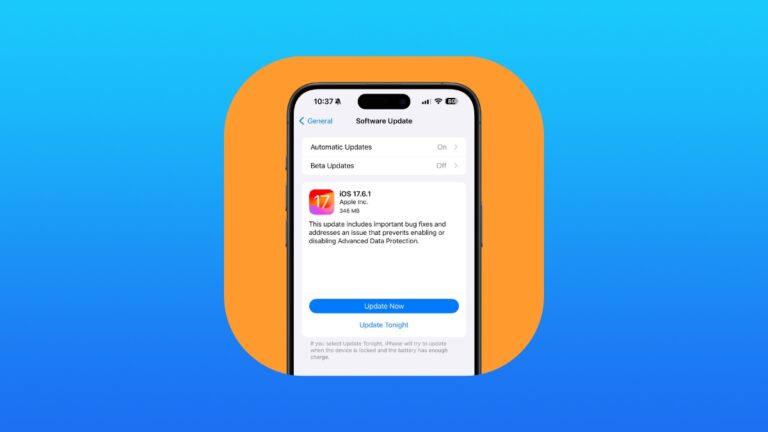 Download: iOS 17.6.1, iPadOS 17.6.1 Released for iPhone, iPad