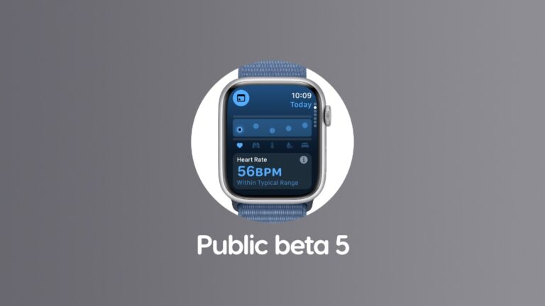 Download watchOS 11 Public Beta 5