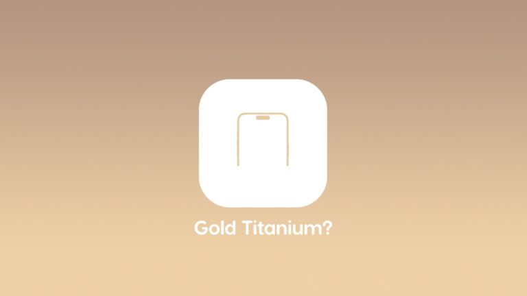 First Look at the Gold Titanium iPhone 16 Pro