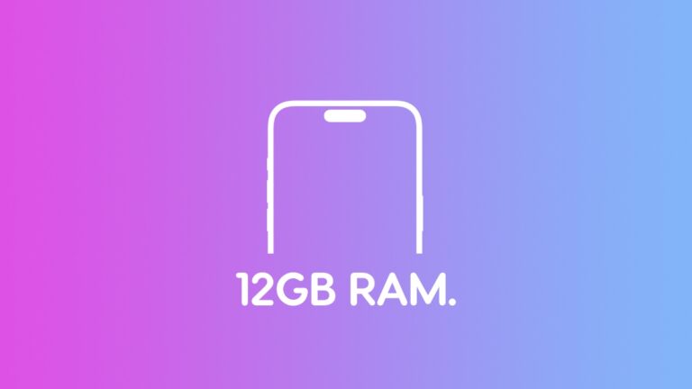 iPhone 17 Will Feature 12GB of RAM
