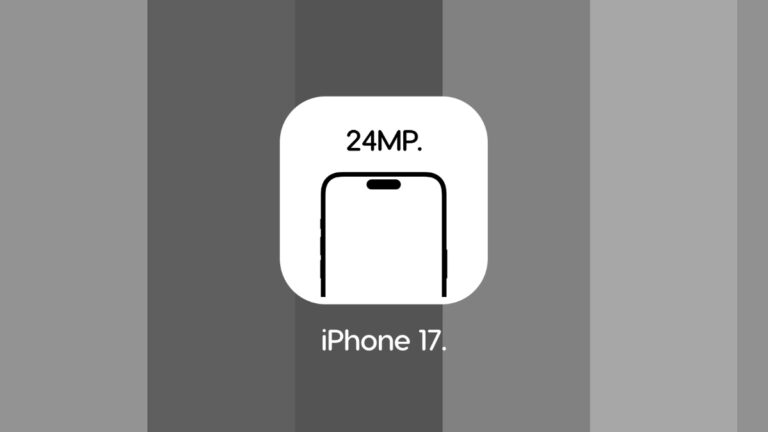 iPhone 17 to Feature 24-Megapixel Front Camera