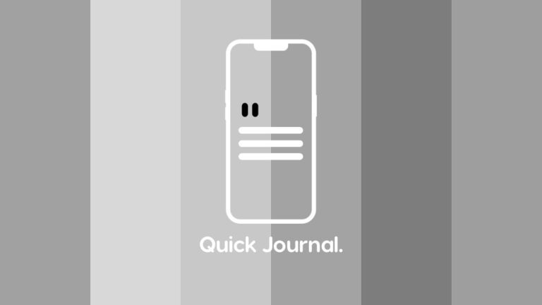 Quick Journal is the Most Minimal Journaling App for iPhone