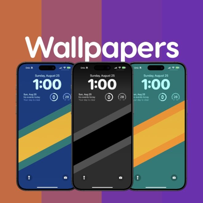 Download the Simple Stripes Wallpaper Pack for iPhone