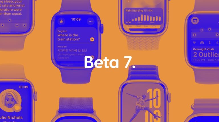 Download: watchOS 11 Beta 7 for Apple Watch is Now Here
