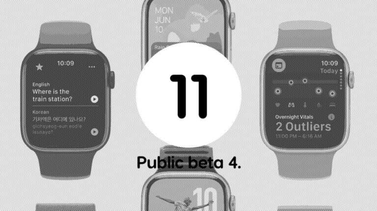 Public Beta 4 of watchOS 11 is Now Available for Download