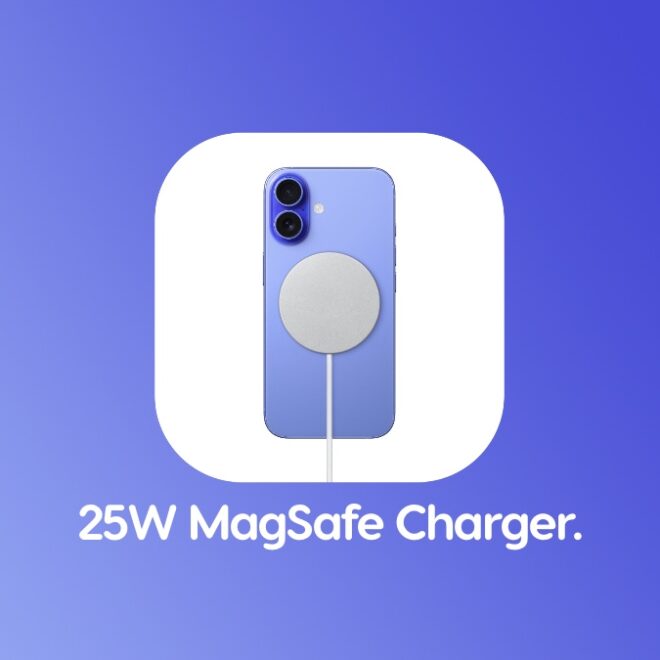Apple Launches New 25W MagSafe Charger for iPhone 16