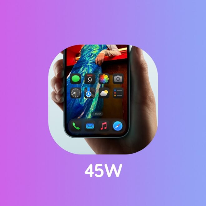 iPhone 16 Supports 45W USB-C Fast Charging