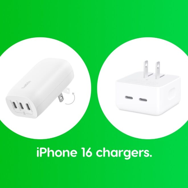 USB-C Chargers for iPhone 16 and iPhone 16 Pro