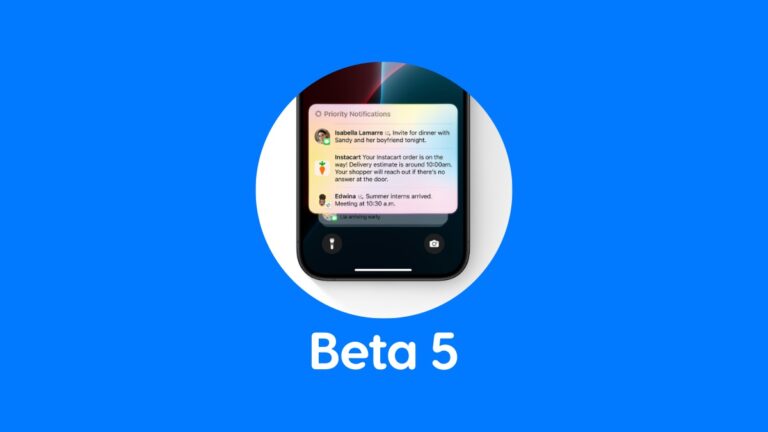 iOS 18.1 and iPadOS 18.1 Beta 5 Now Available for Download