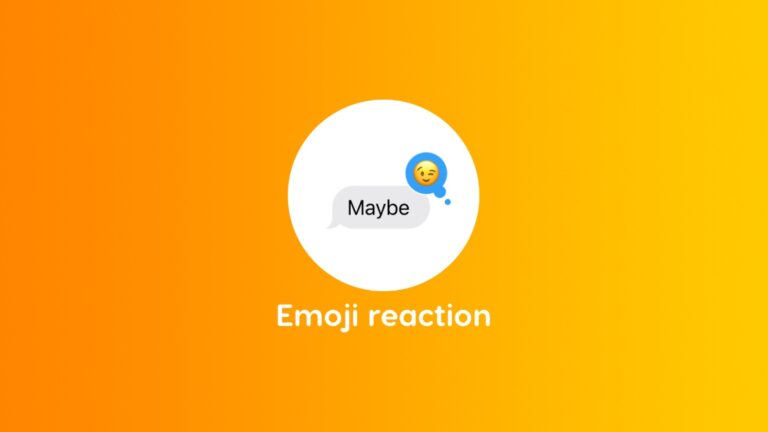 How to Use Emoji to React to a Message in iOS 18