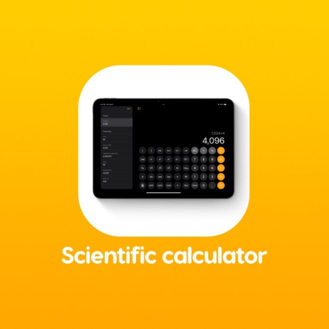 How to Enable Scientific Calculator on iPad