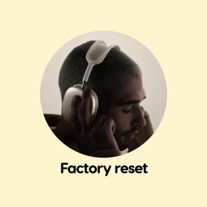 How to Factory Reset AirPods Max with USB-C