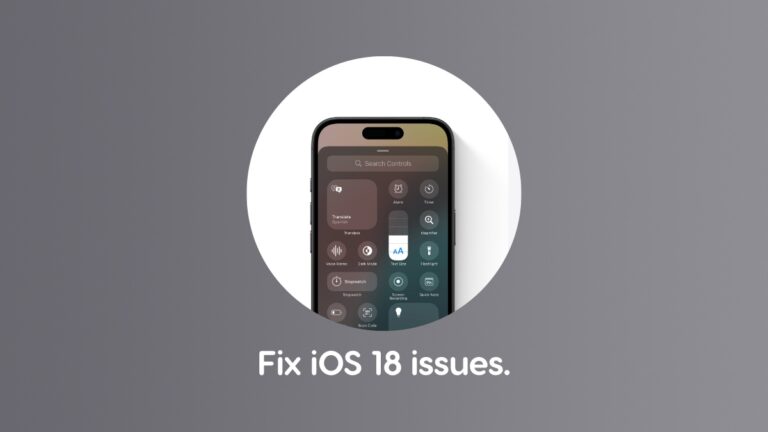 How to Fix iOS 18 Wi-Fi, Bluetooth and Cellular Issues