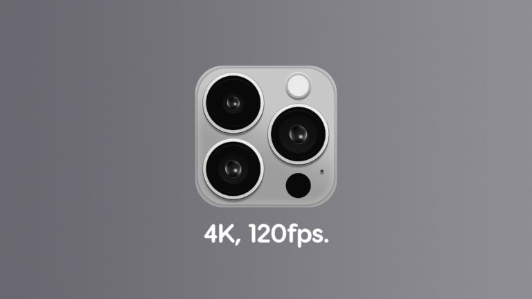 Both iPhone 16 Pro Models will Shoot 4K Video at 120fps