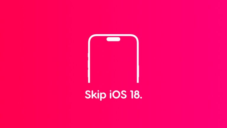 Apple Will Let Users Skip the iOS 18 Update for a While