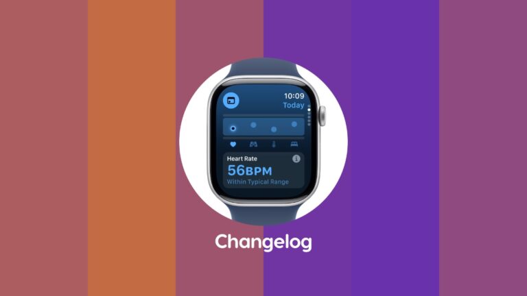 watchOS 11 Final Changelog and Features for Apple Watch