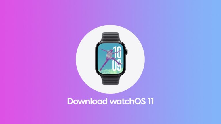 Download watchOS 11 Final Update for Apple Watch