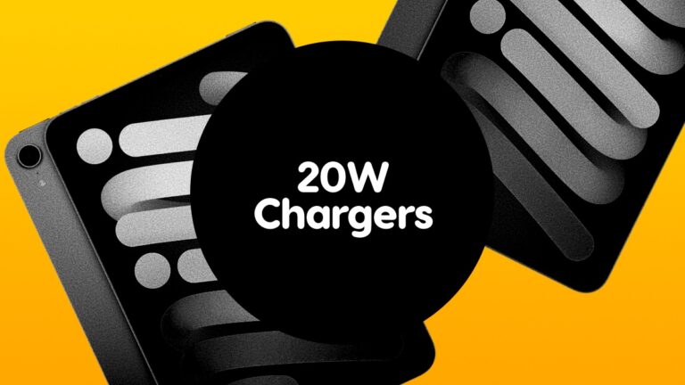 Best 20W USB-C Chargers for iPad mini 7 with A17 Pro