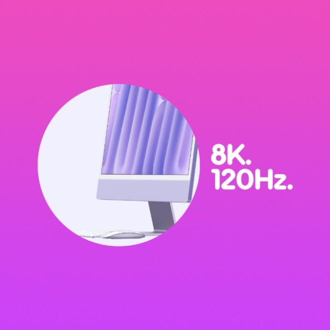 M4 iMac Supports Dual 6K or a Single 8K Monitor at 120Hz