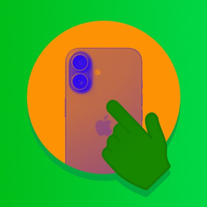 Double Tap on Back of iPhone to Launch the Camera