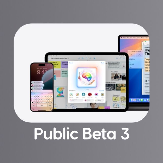 iOS 18.1, iPadOS 18.1 Public Beta 3 Now Available for Download