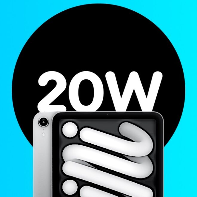 iPad mini 7 Charges at 20W Speed, Same as mini 6