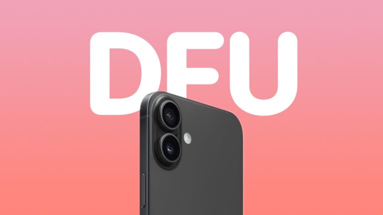 How to Enter DFU Mode on iPhone 16 and iPhone 16 Pro