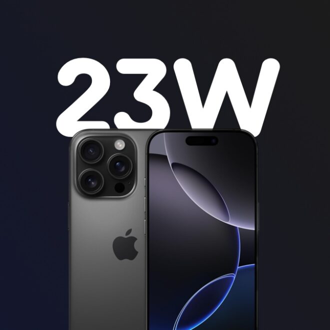 iPhone 16 Pro Charging Test Shows 23W Top Wired Speeds