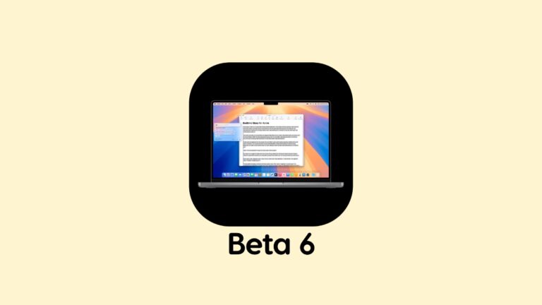 macOS Sequoia 15.1 Beta 6 Now Available for Download