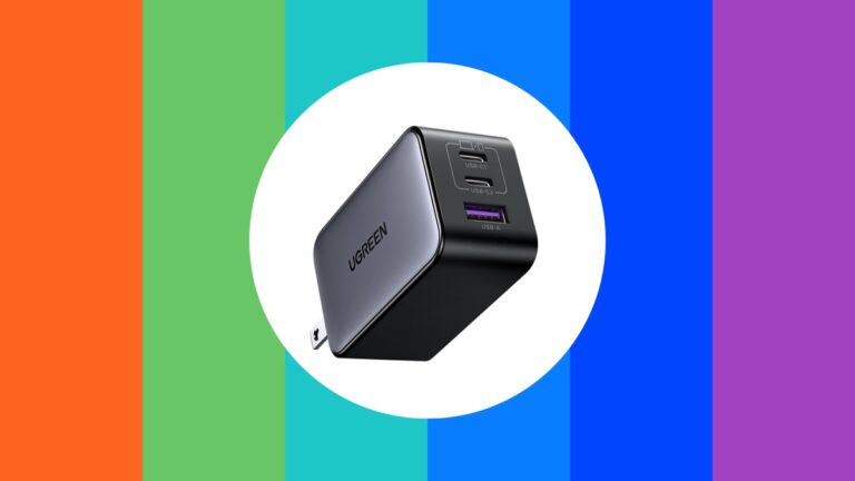 3-Port 65W UGREEN Charger Discounted to $25.19 Only